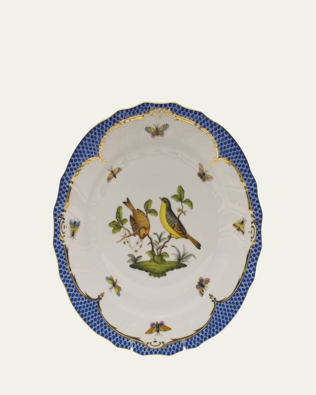 Rothschild Blue Motif 07 Dinner Plate